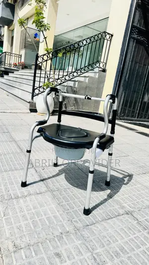 Commodes Folding Commode Chair, Portable Bathroom Chair for Pregnan