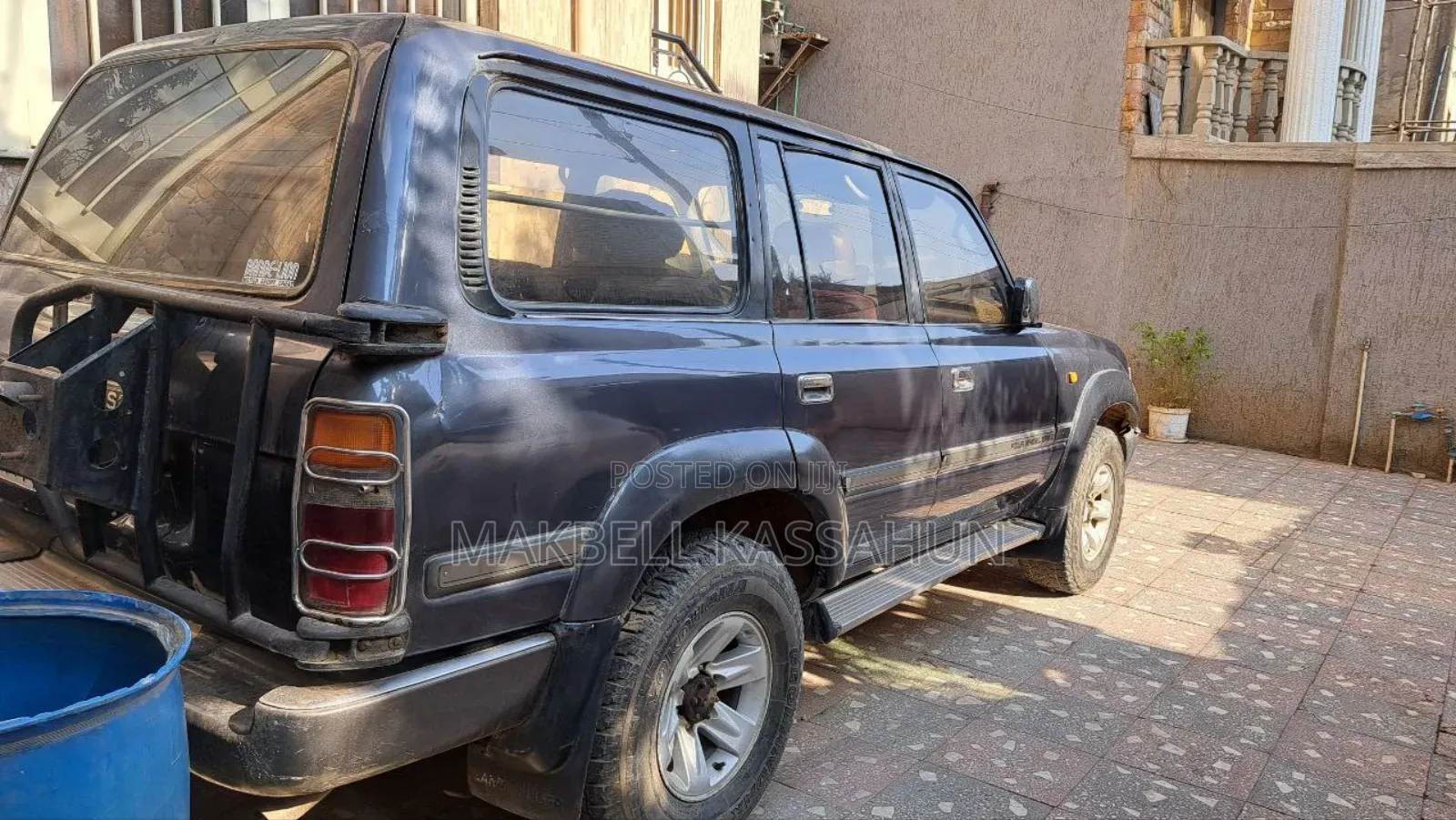 Toyota Land Cruiser 80 Wagon 1991 Black