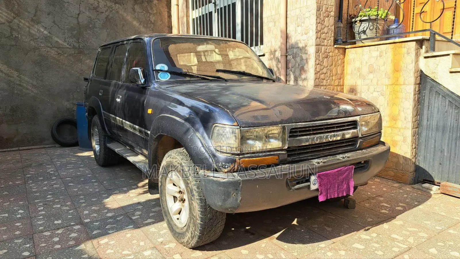 Toyota Land Cruiser 80 Wagon 1991 Black