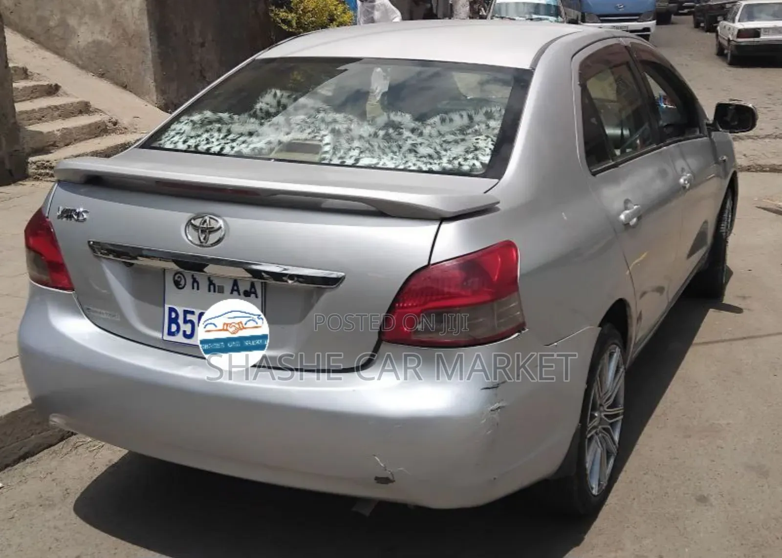 Toyota Yaris 2007 Silver