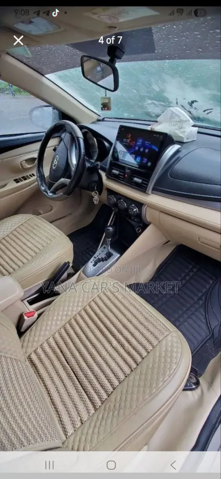 Toyota Yaris 2014 Red