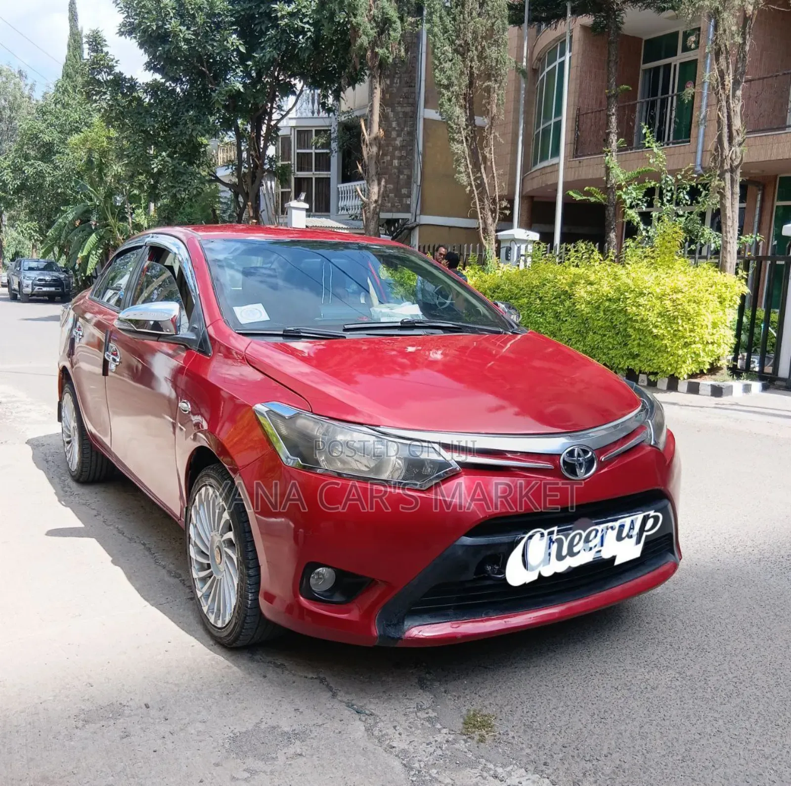 Toyota Yaris 2014 Red