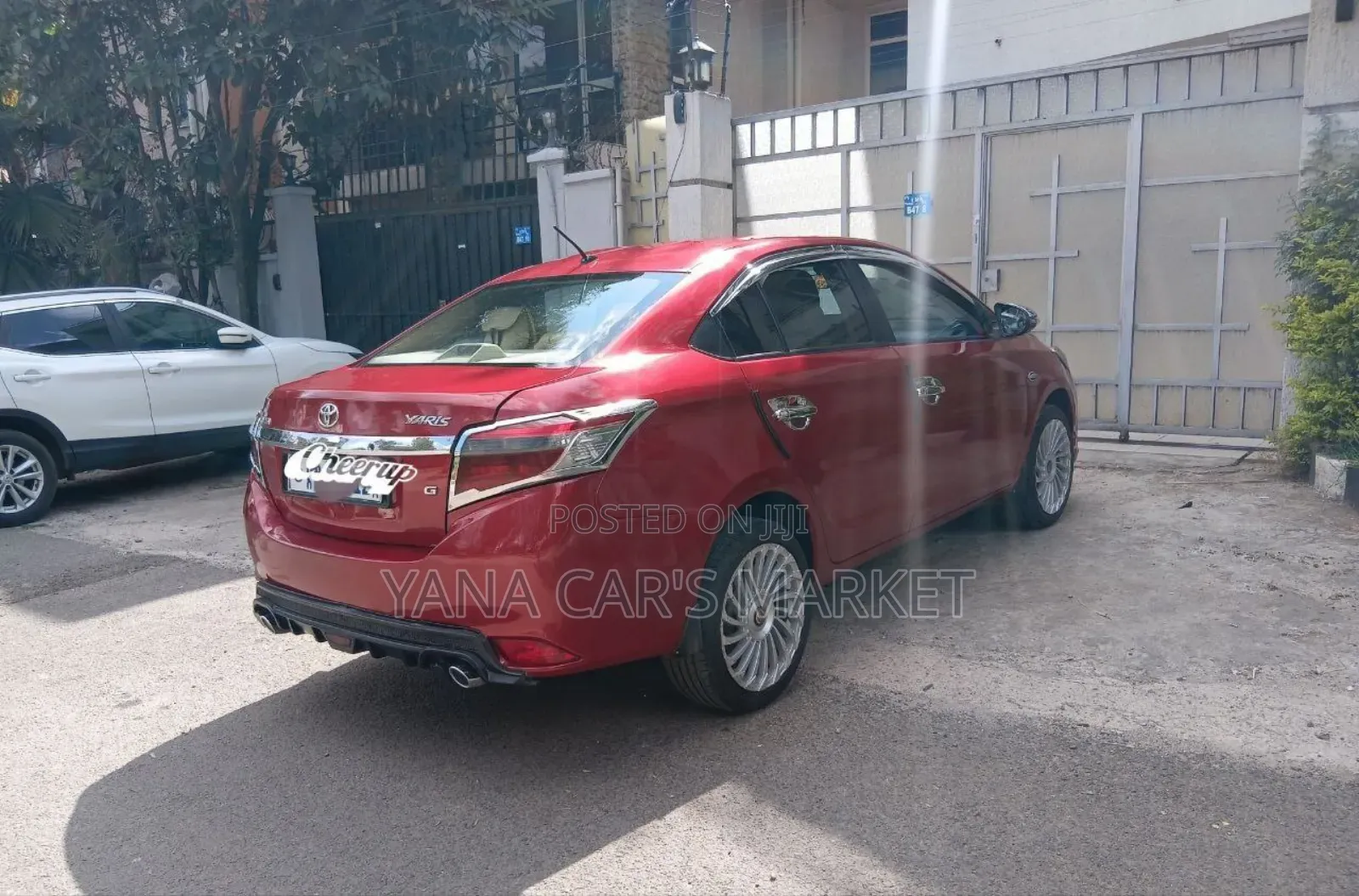 Toyota Yaris 2014 Red