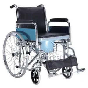 Shifting Commode Wheelchair Commode Wheelchair With Detachable Armrest