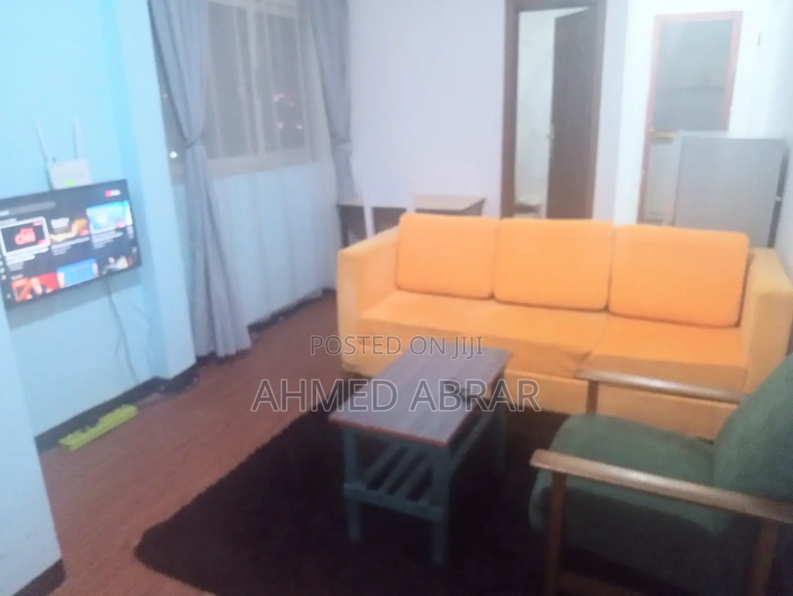 Furnished 1bdrm Apartment in Rami Commercial, Nifas Silk-Lafto for rent