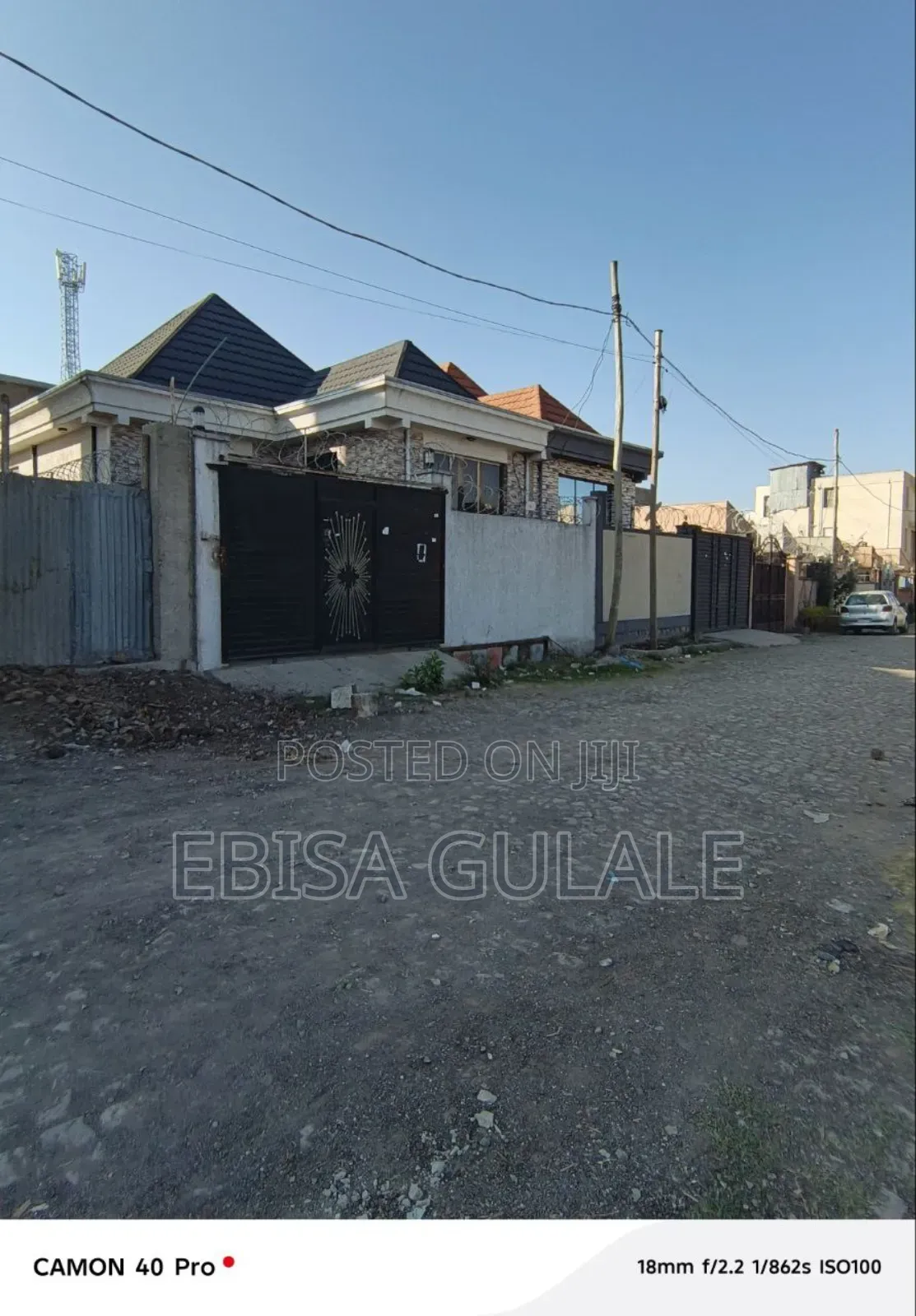 Furnished 3bdrm Farm House in Yeka for sale