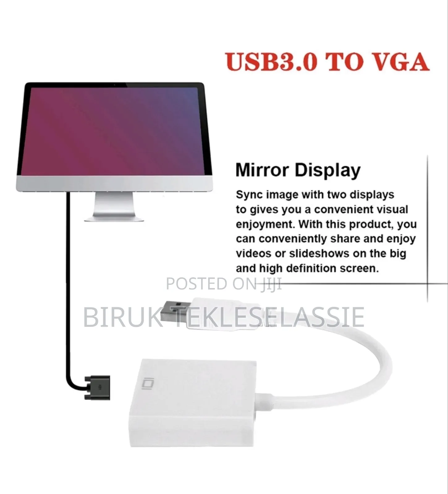 Usb 3.0 to Vga Converter Adapter