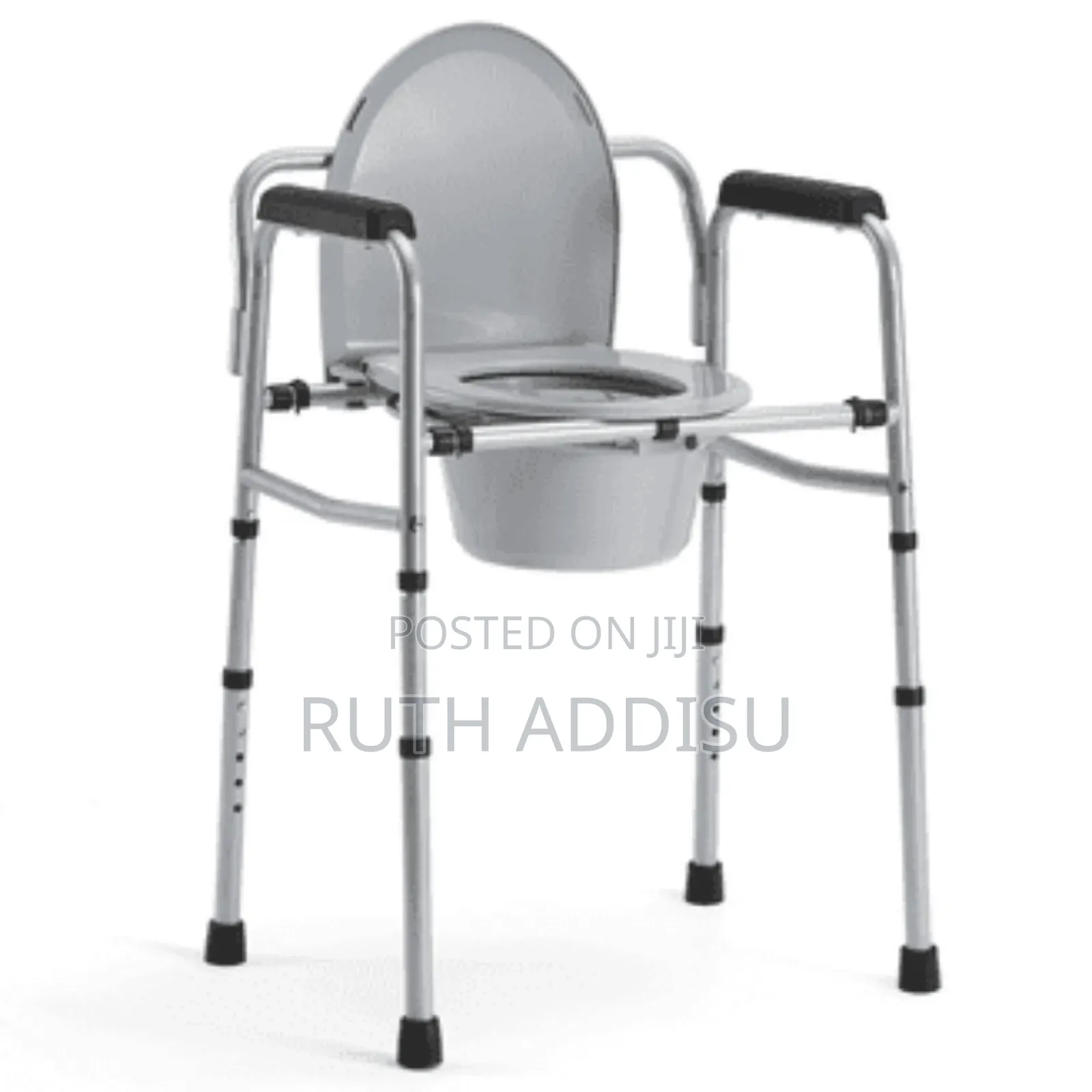 Bathroom Seat Potty Toilet Chair Wheelchair - Commode Chair