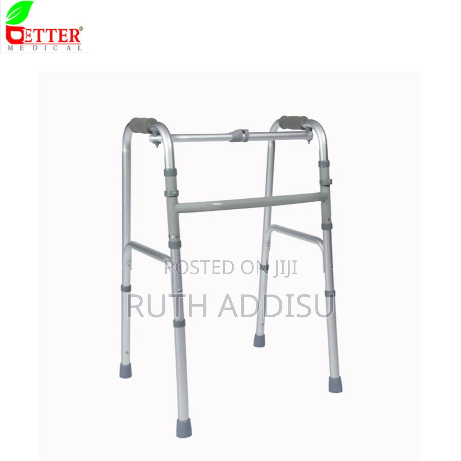 Walking Aid Height Adjustable Standard Aluminum Walker