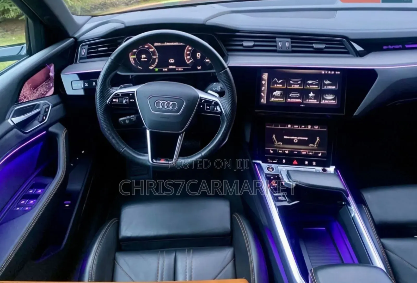 New Audi Q8 e-tron Sportback Premium S line 2024 Gray