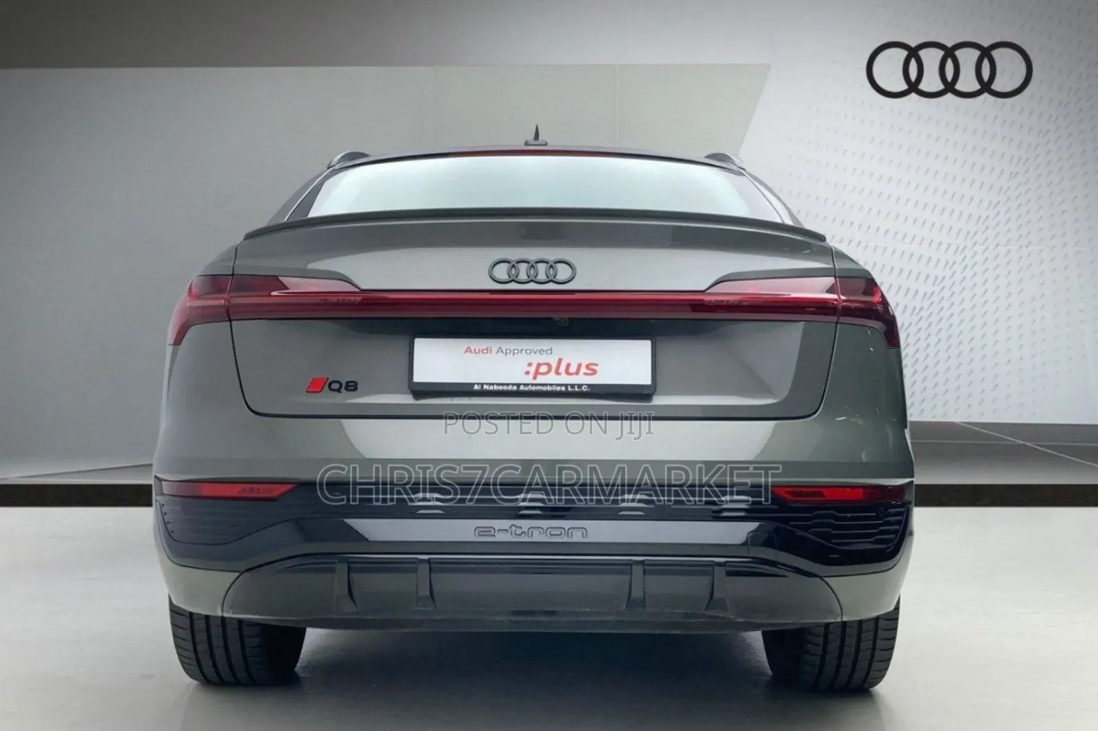 New Audi Q8 e-tron Sportback Premium S line 2024 Gray