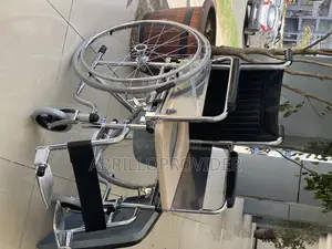 Premium Folding Powder Coated Commode Wheelchair With Safety Belt