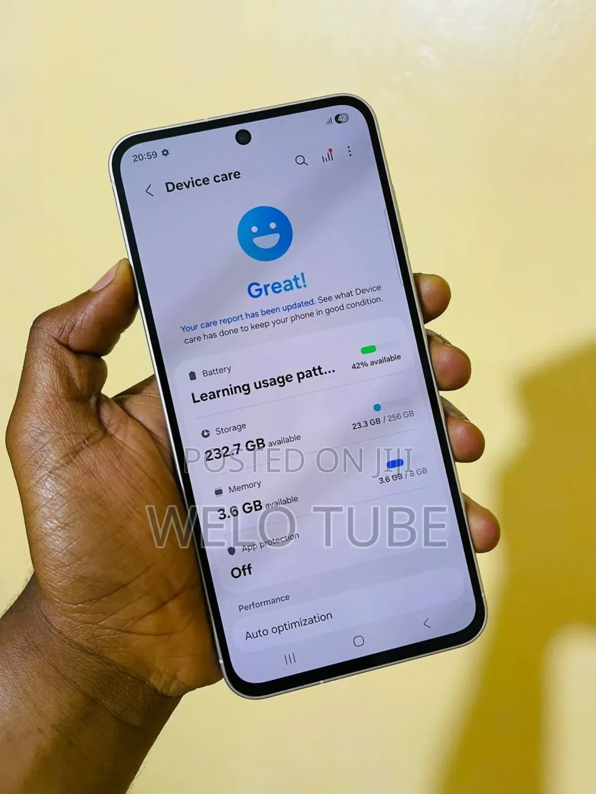 Samsung Galaxy A56 256 GB White