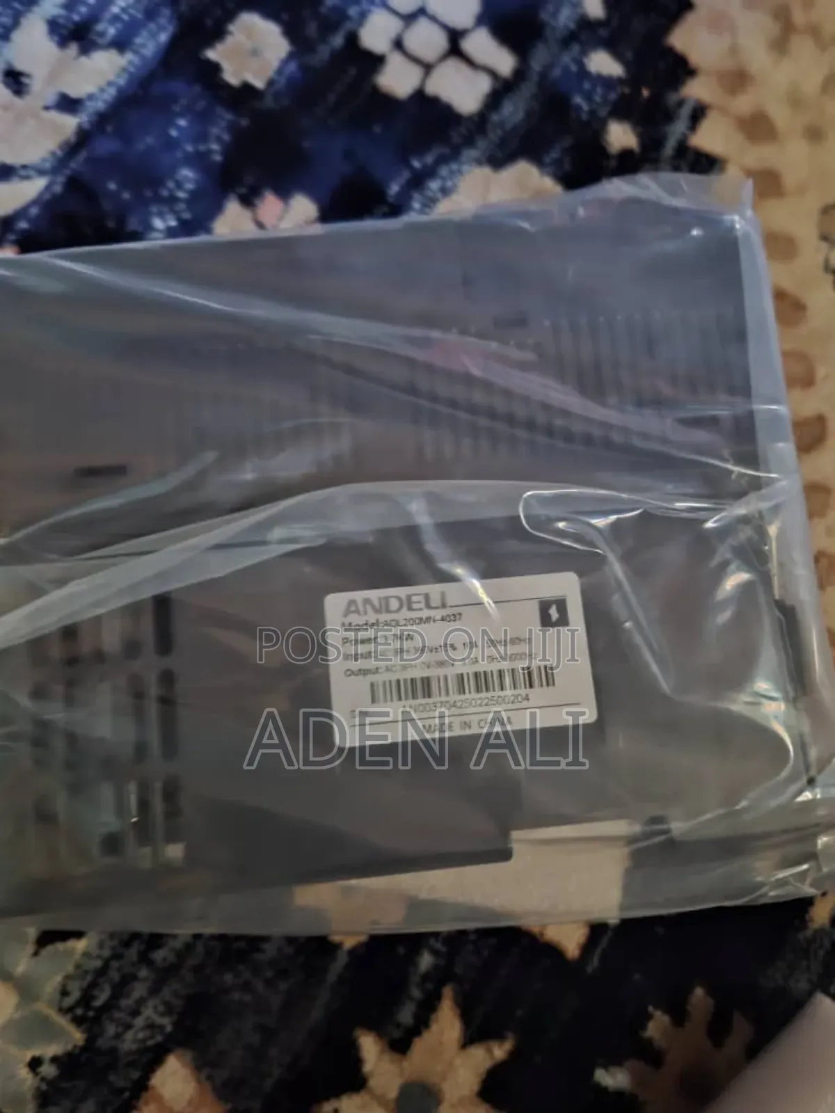Andeli VFD 3.7kw (5hp) – 3 Phase 380v – Brand New