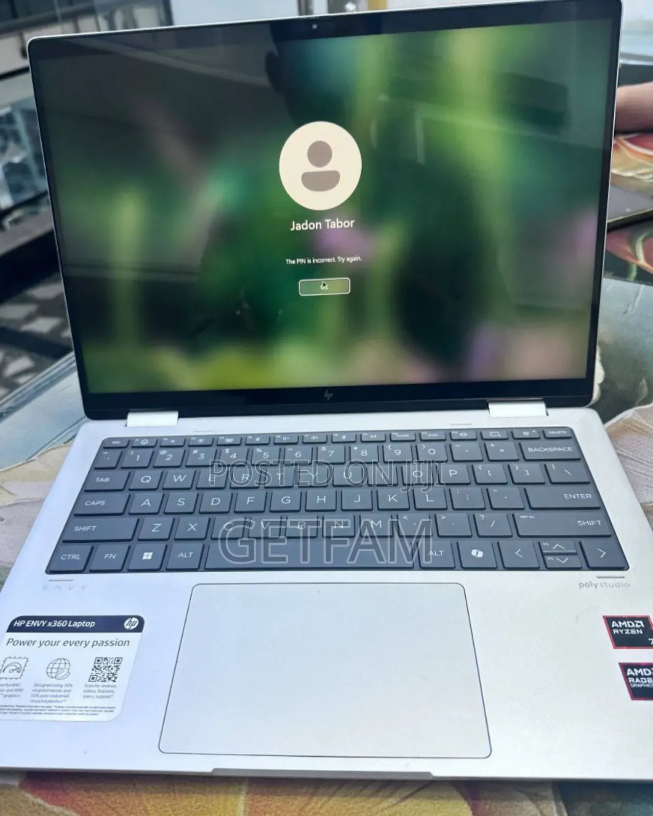 New Laptop HP Envy X360 16GB Intel Core Ultra 7 SSD 1T