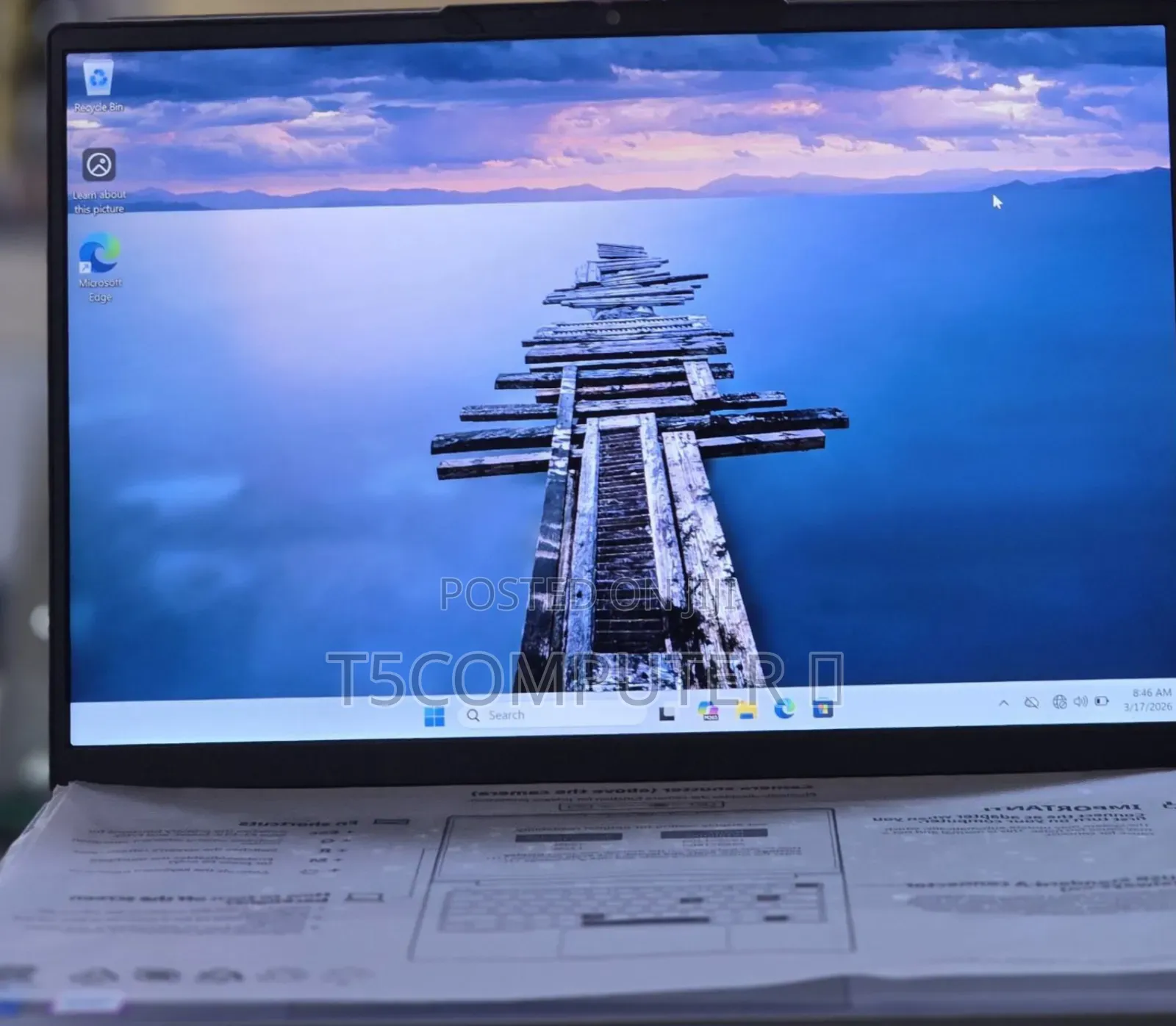 New Laptop Lenovo ThinkBook 15s Gen 2 16GB Intel Core 7 SSD 512GB