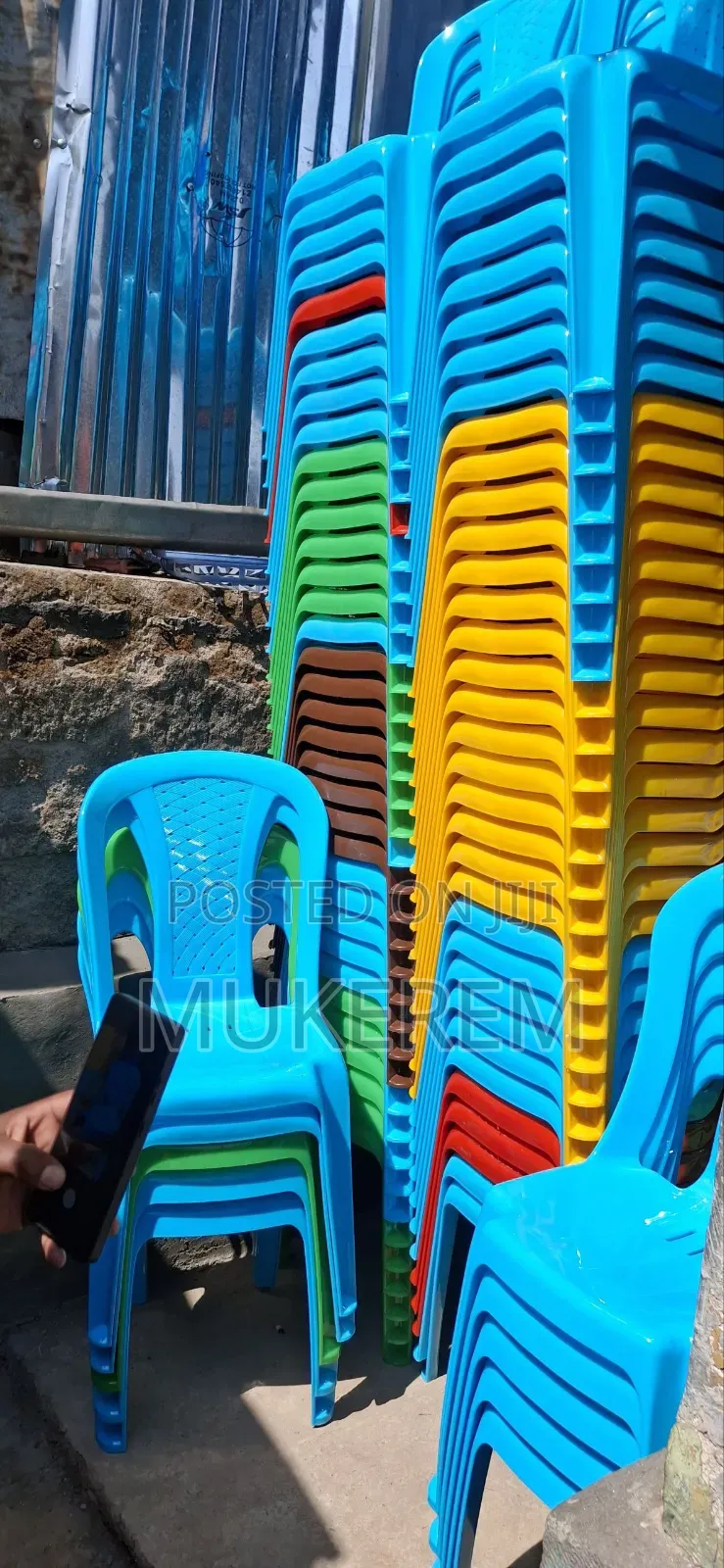 Arm Chair ፕላስቲክ ወንበር