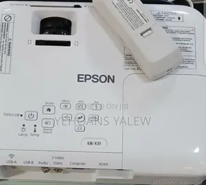 Epson Projector With Remote Model Name: Eb-X31 Hardware Interface: