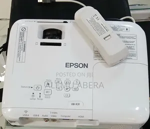 Epson Projector With Remote Model Name: Eb-X31