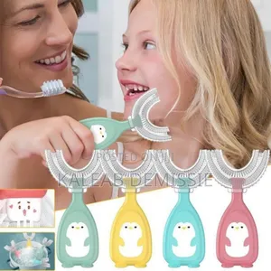 U-Shaped Baby Toothbrush Children Teeth Oral Care Cleaning Brush