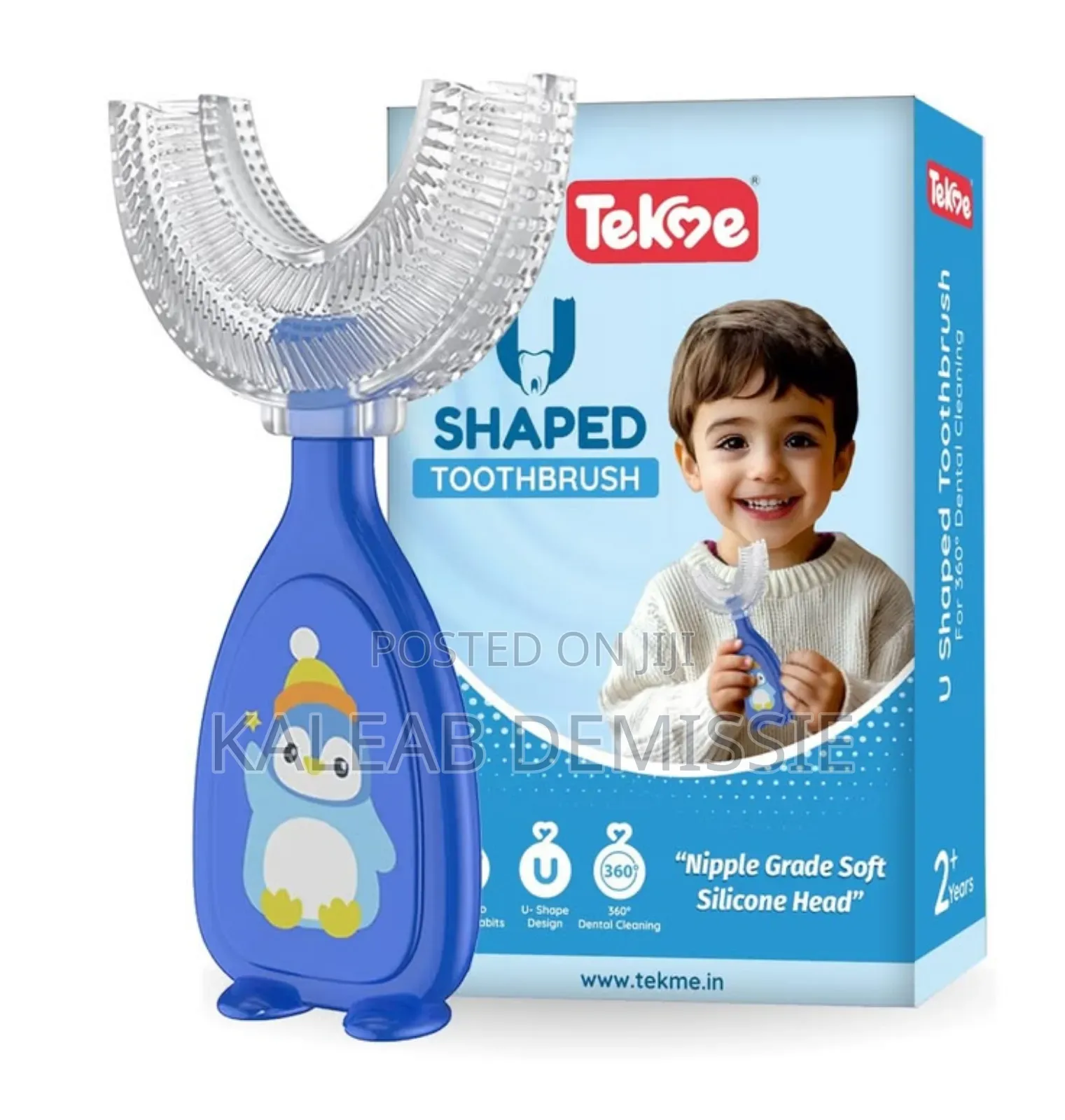 U-Shaped Baby Toothbrush Children Teeth Oral Care Cleaning Brush