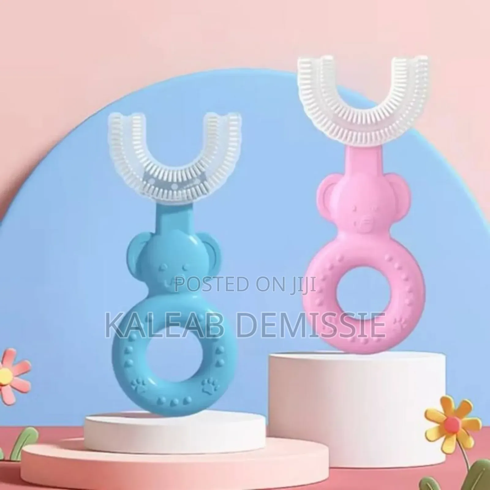 U-Shaped Baby Toothbrush Children Teeth Oral Care Cleaning Brush