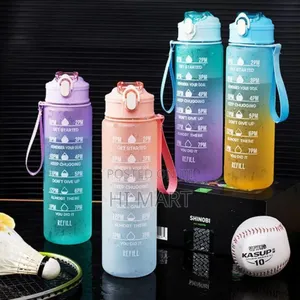 High Quality 900ml Water Bottle With Straw