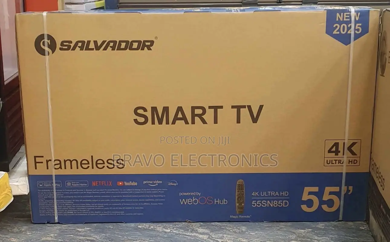 Salvador Frameless Tv 55” Uhd