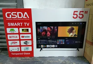 Gsda Tv 55 Inch Tv Smart Android New 2025 Model New Price