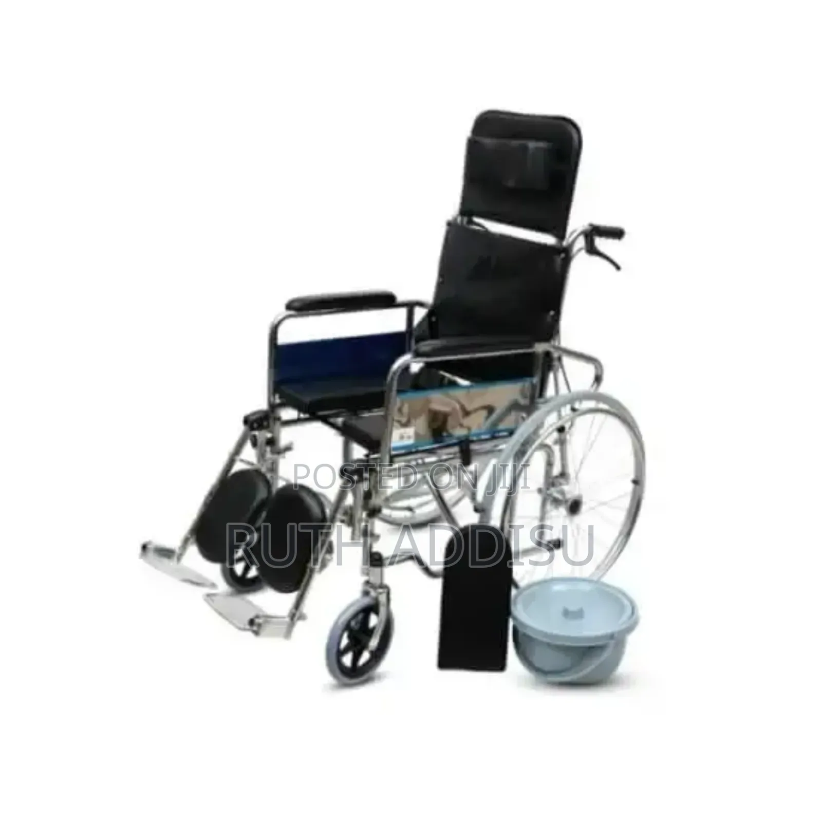 Reclining Wheelchair for Adults on Rent - Jupiter Wheelchair