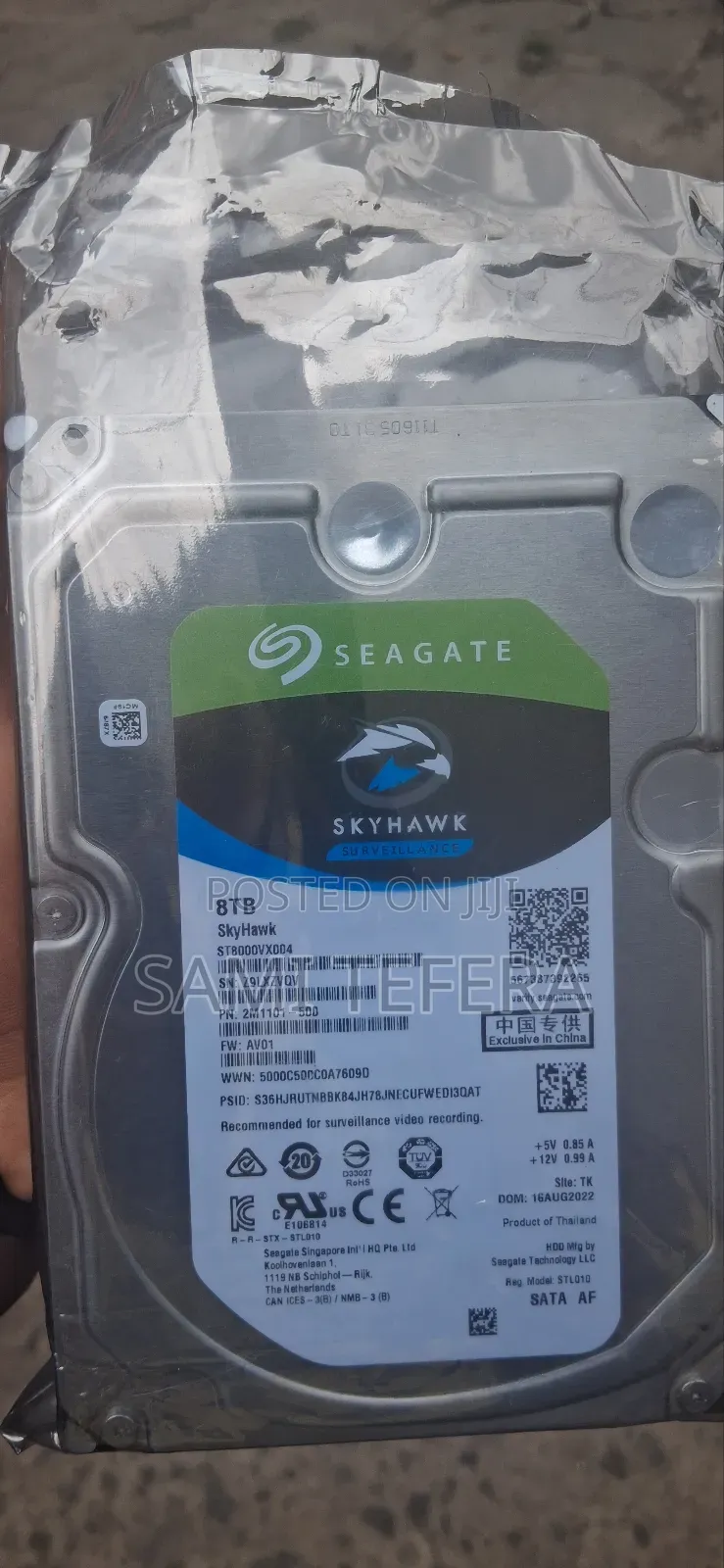 Hard Disk 8 Tera