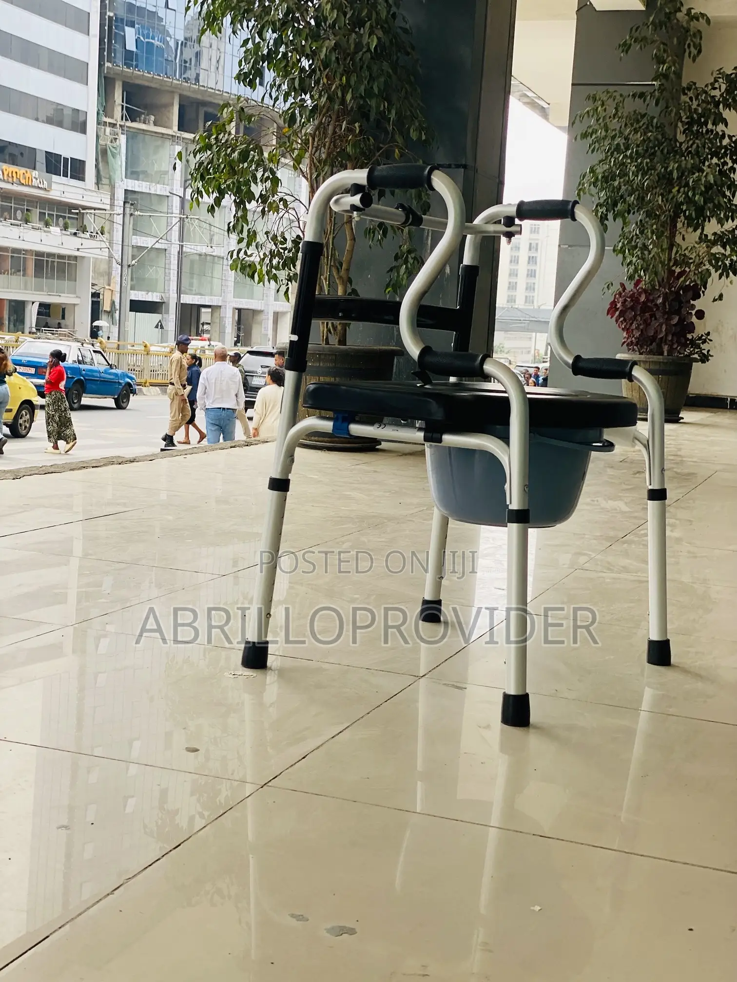 Folding Rollator Walker With Seat For Seniors Lightweight Rolling Com