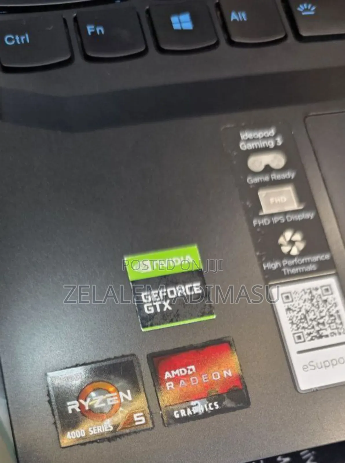 New Laptop Lenovo Ideapad Gaming 3 12GB AMD Ryzen 5 HDD+SSD 128GB