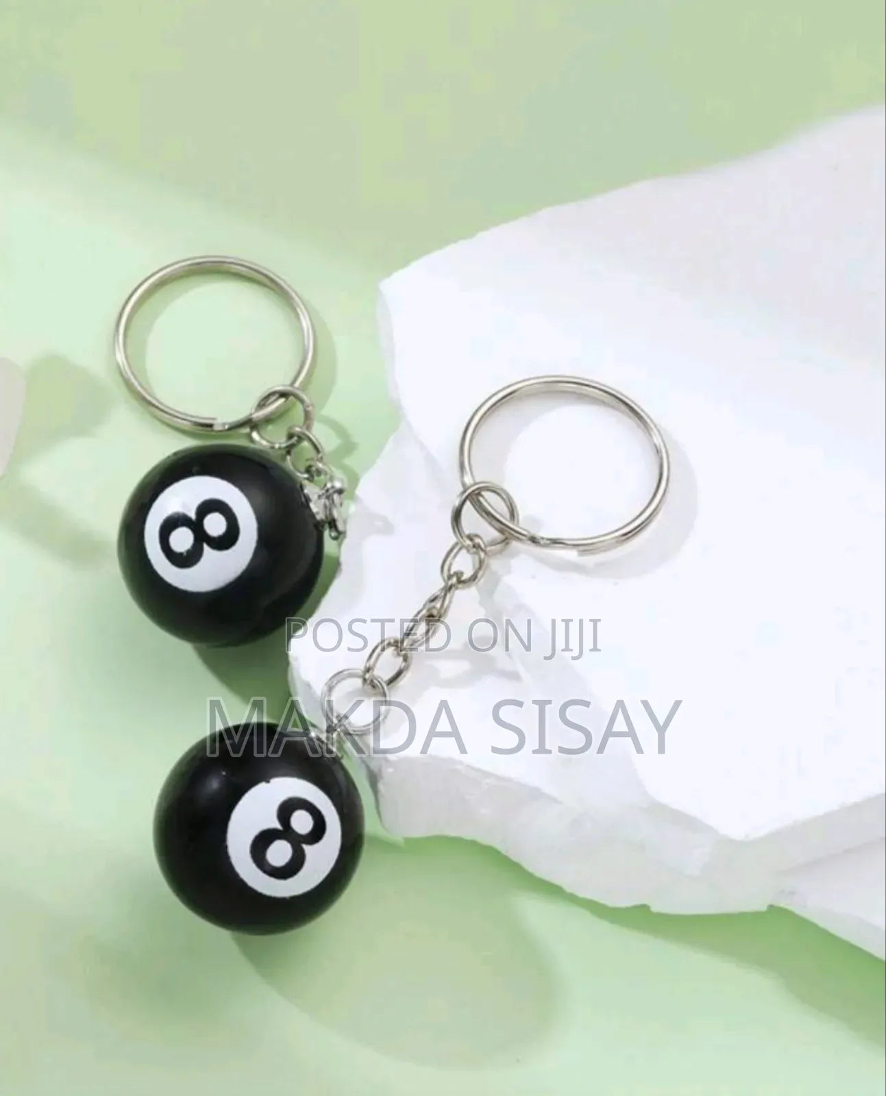 8 Ball Key Chain