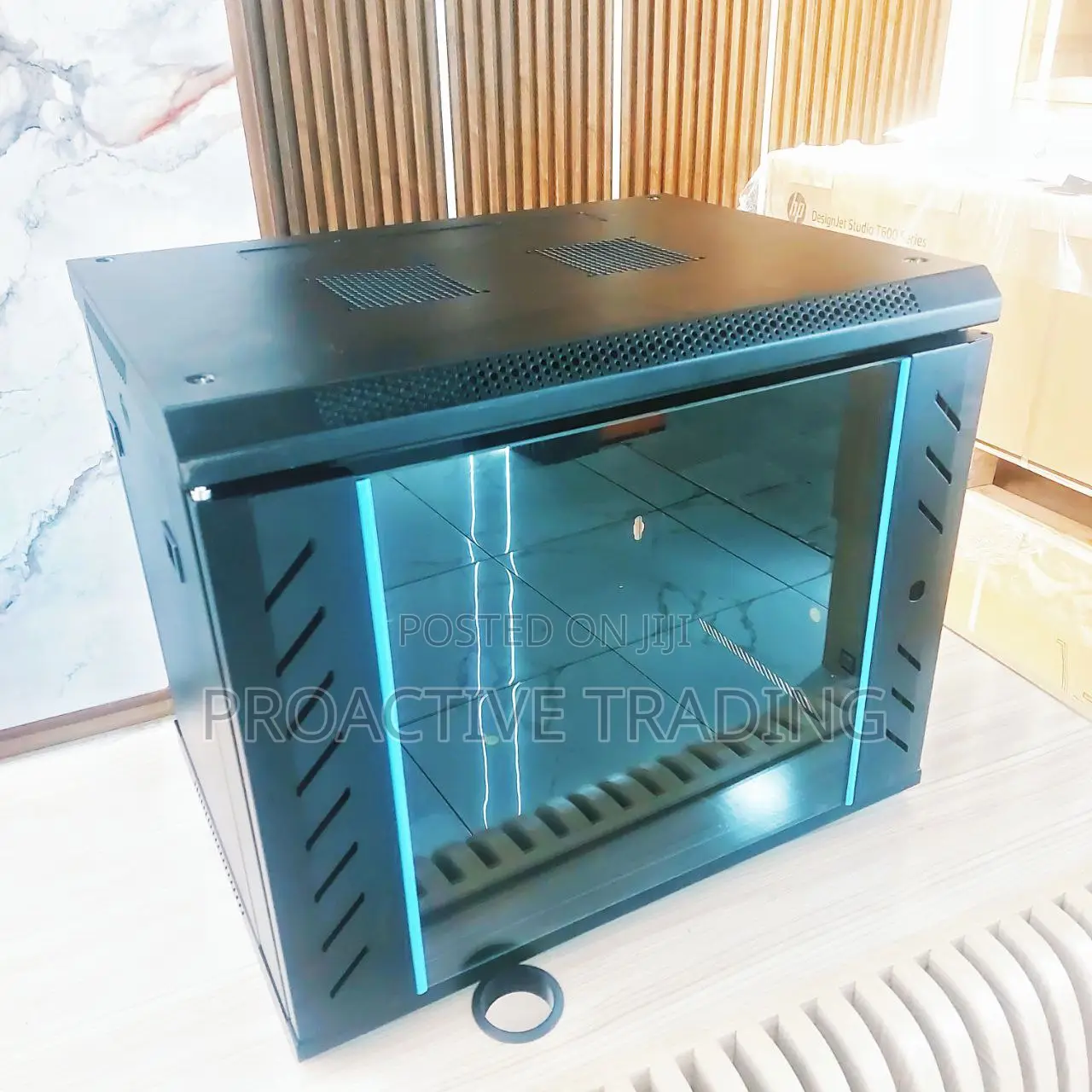 Rack 9u Low-Profile Switch-Depth Wall-Mount Mini Rack Enclosure