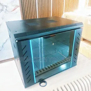 Rack 9u Low-Profile Switch-Depth Wall-Mount Mini Rack Enclosure