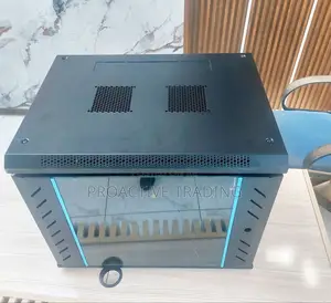 Rack 9u Low-Profile Switch-Depth Wall-Mount Mini Rack Enclosure