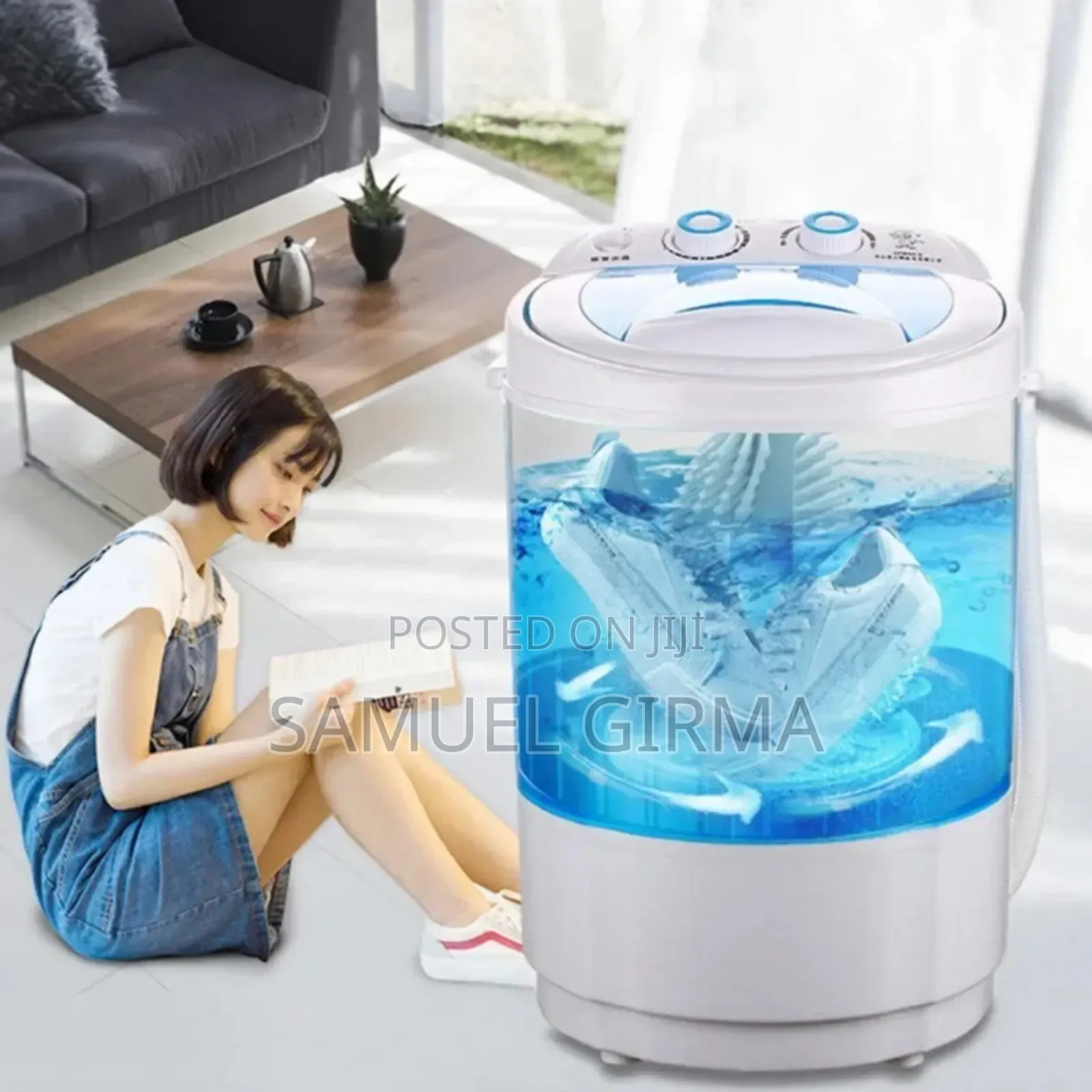 አነስተኛ የኤሌክትሪክ ፍጆታ( ሀይል ቆጣቢ)Sanford Mini Washing Machine