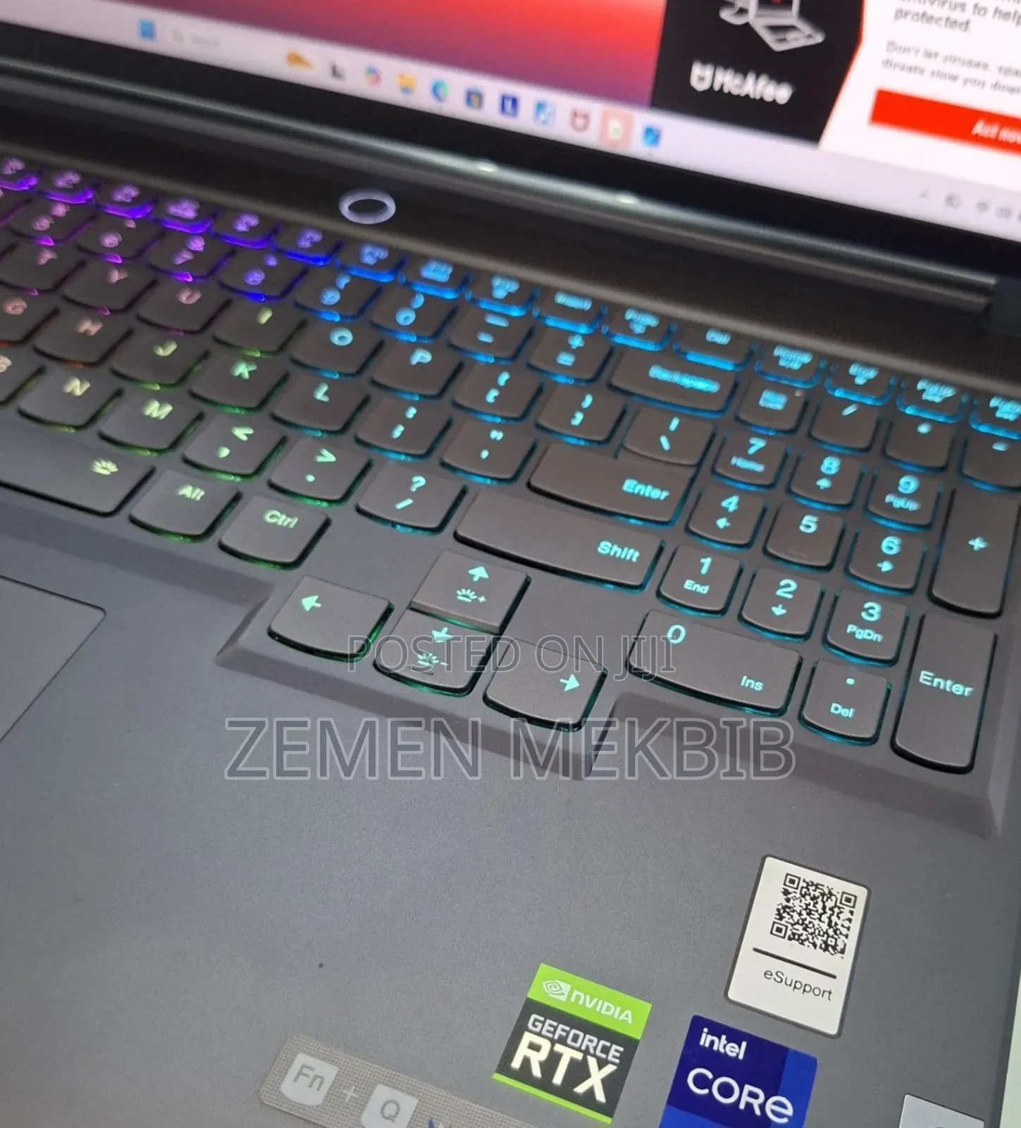 New Laptop Lenovo Legion 5 16GB Intel Core i9 SSD 1T