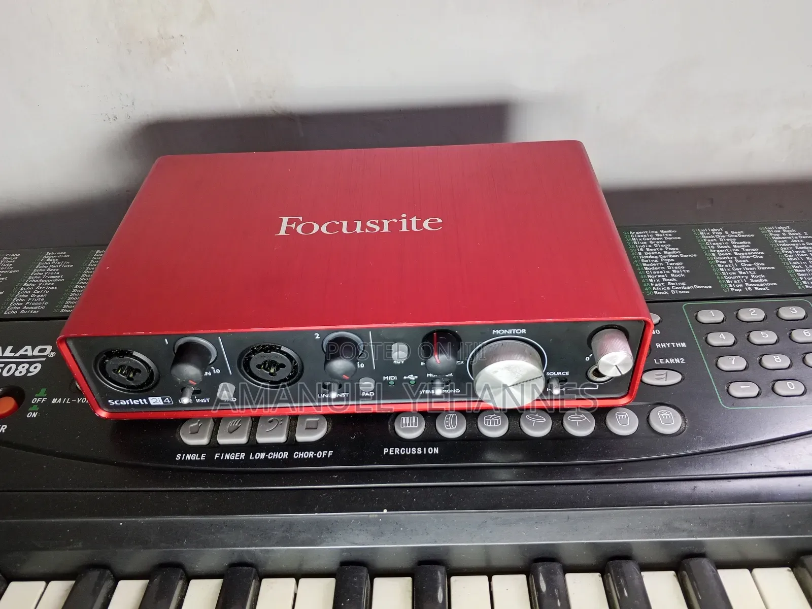 Focusright Scarlett 2i4 2nd Generation Sound Card