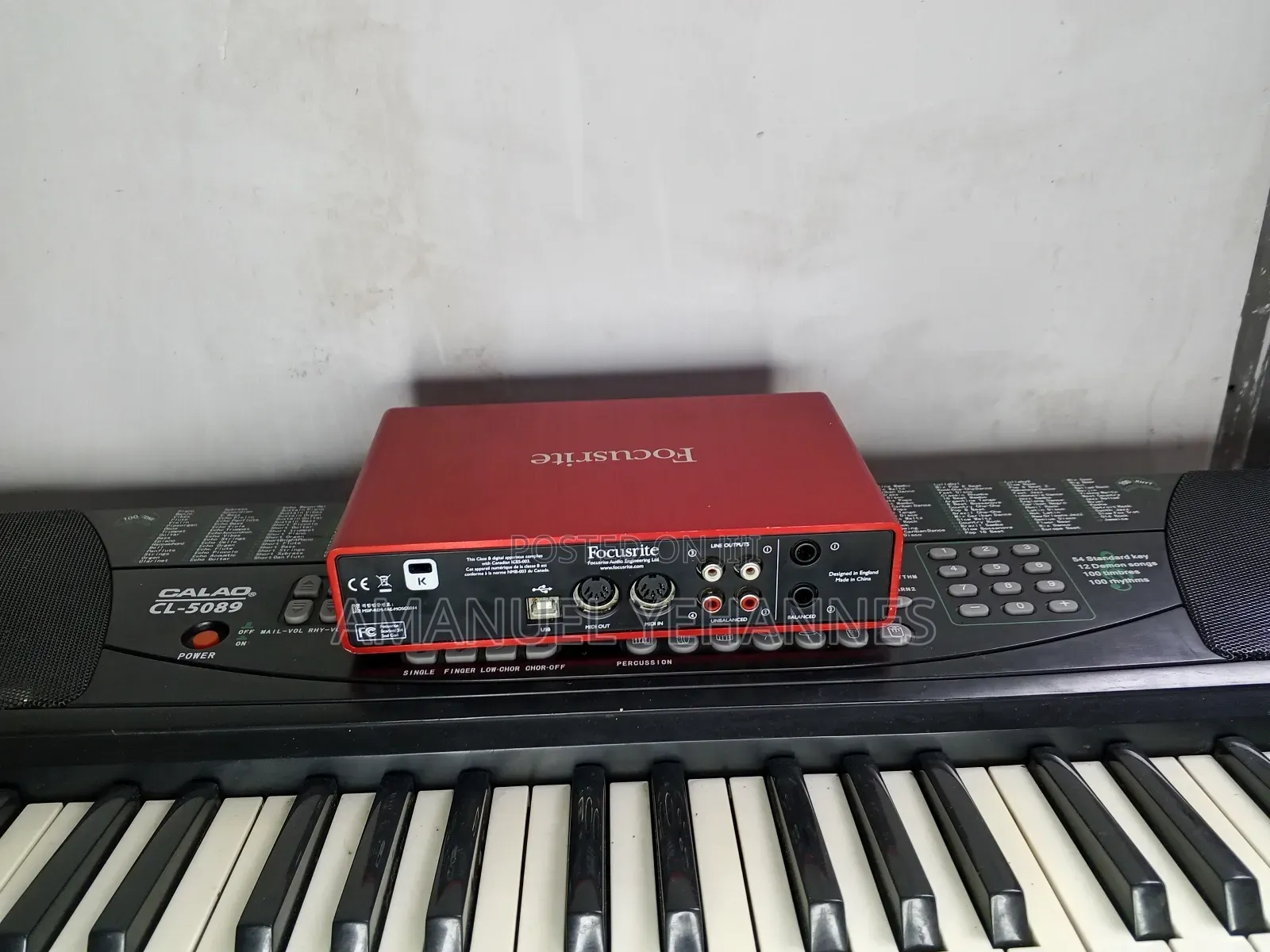 Focusright Scarlett 2i4 2nd Generation Sound Card