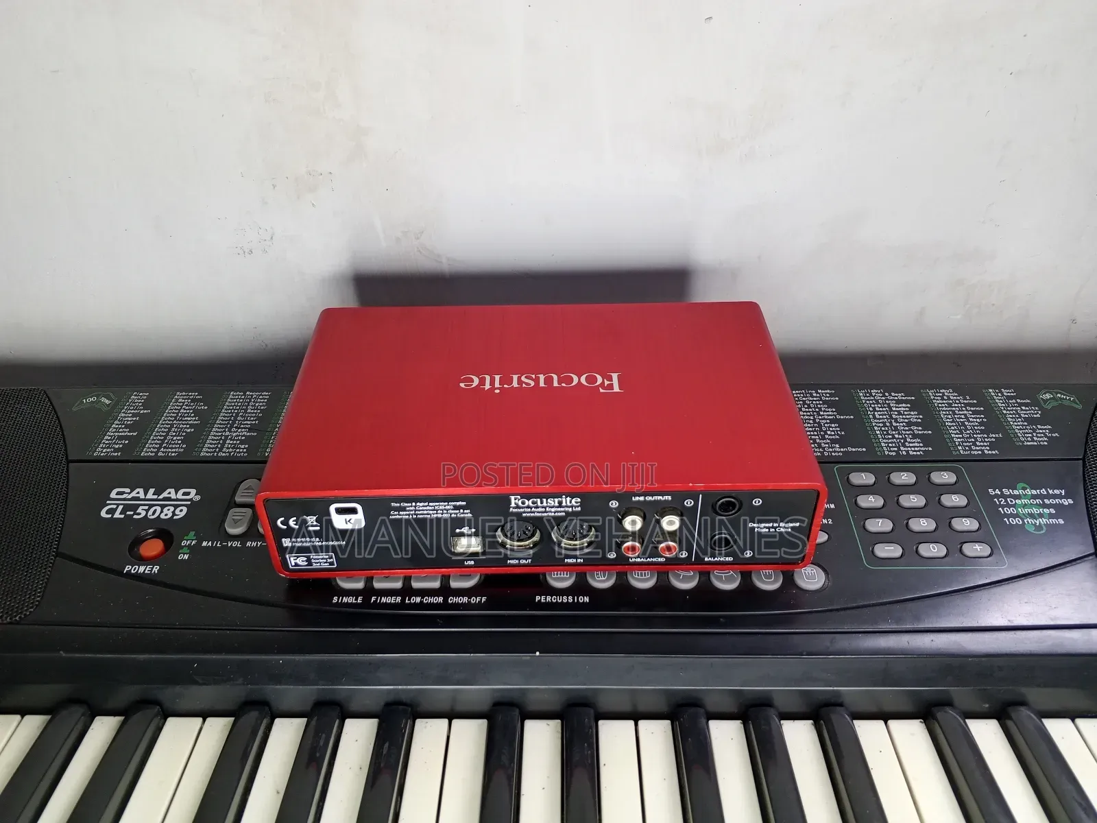 Focusright Scarlett 2i4 2nd Generation Sound Card