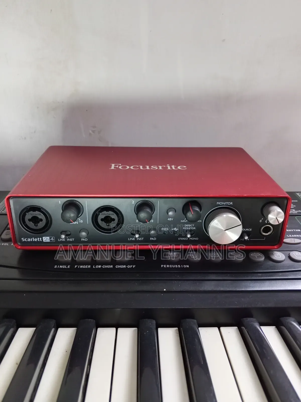 Focusright Scarlett 2i4 2nd Generation Sound Card