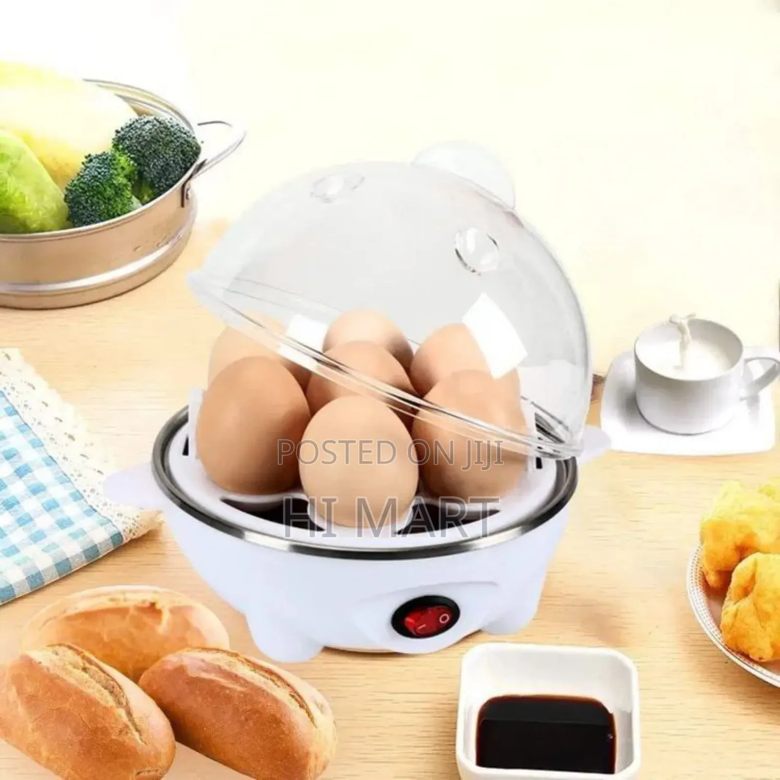 Multi Purpose Egg Poacher(እንቁላል መቀቀያ)