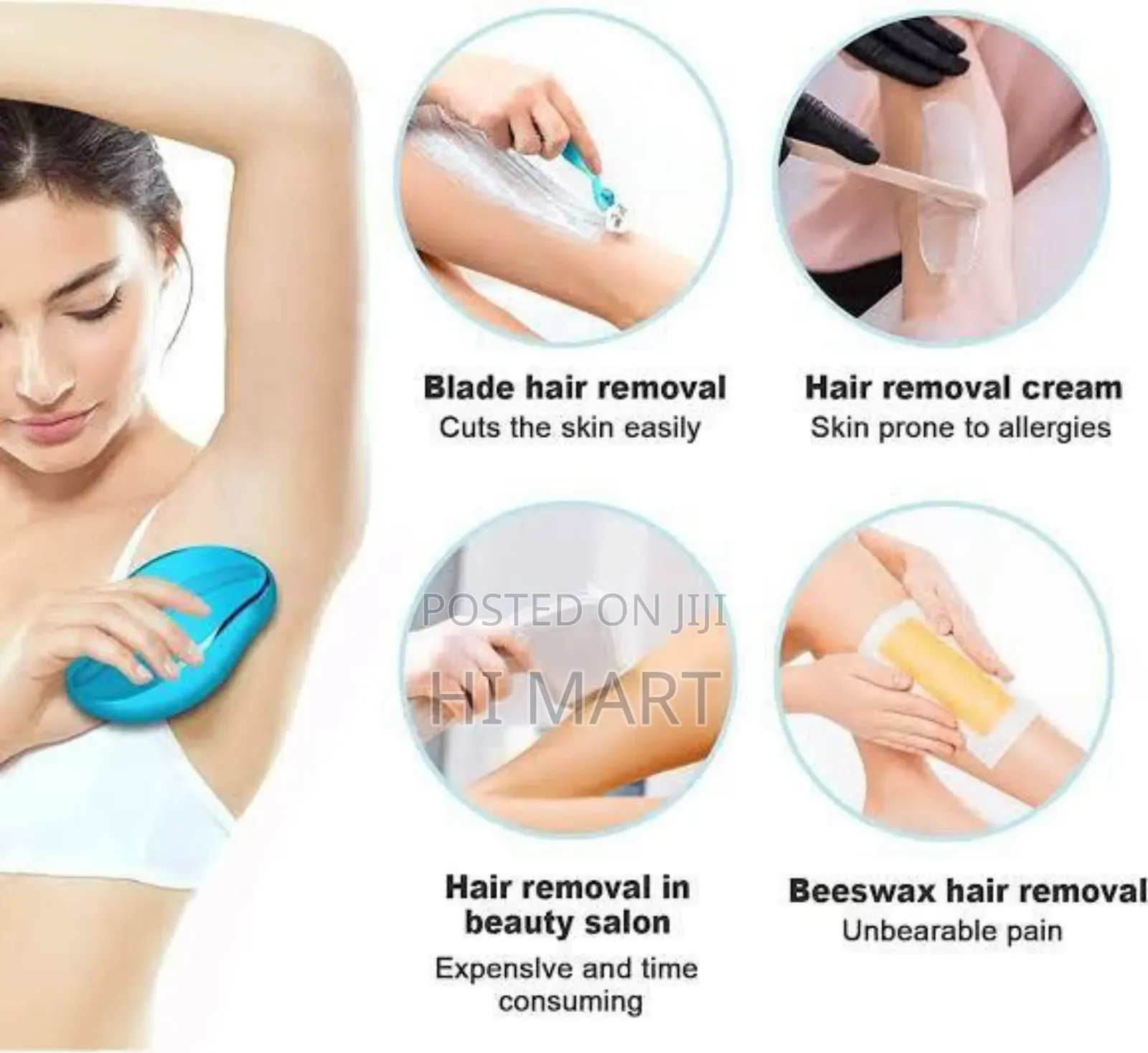 Painless Hair Removal Device