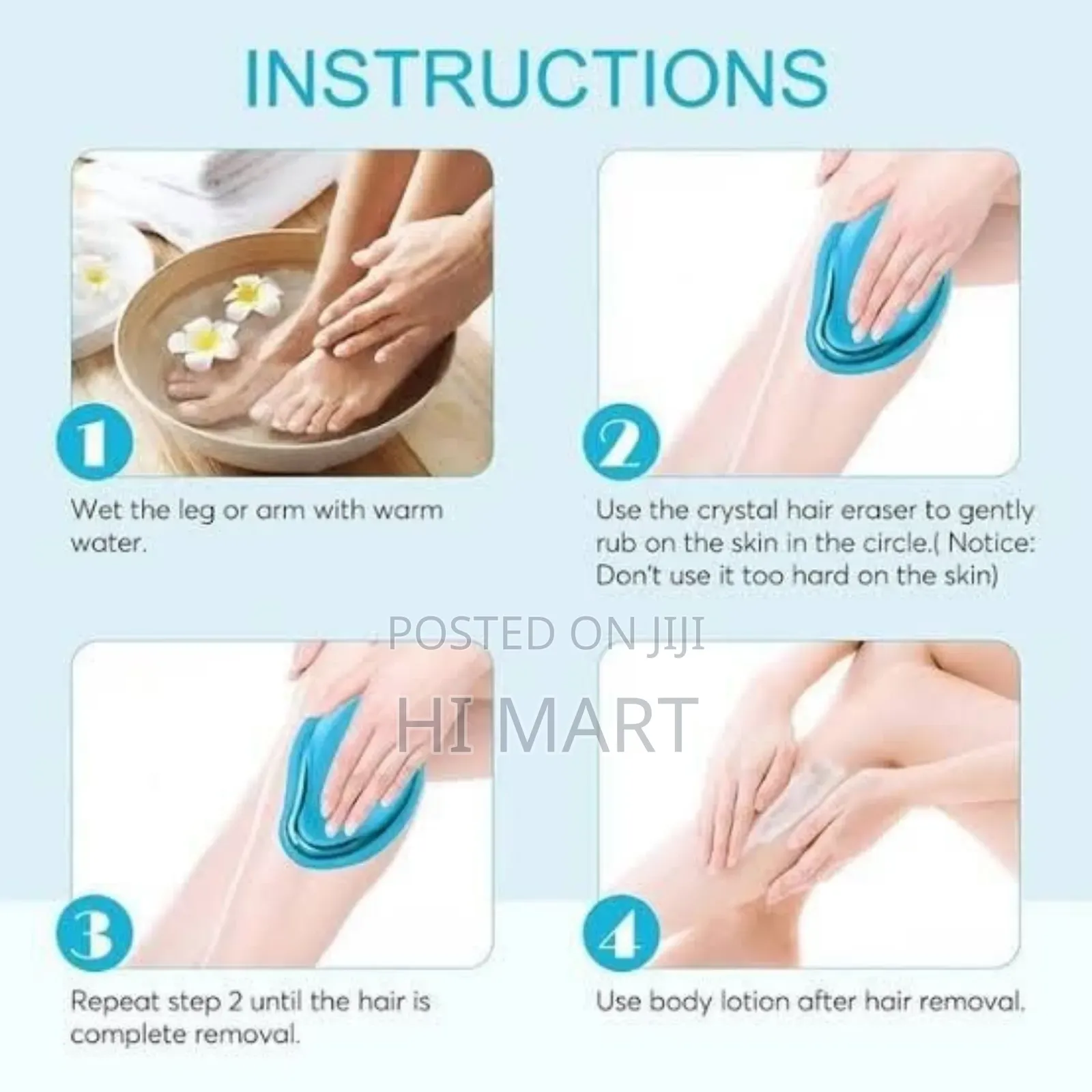 Painless Hair Removal Device