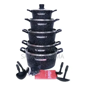 የእንግሊዞች ብራንድ የሆነ
 100% ጥራት ያለውtelford Granite Coated Cookwares