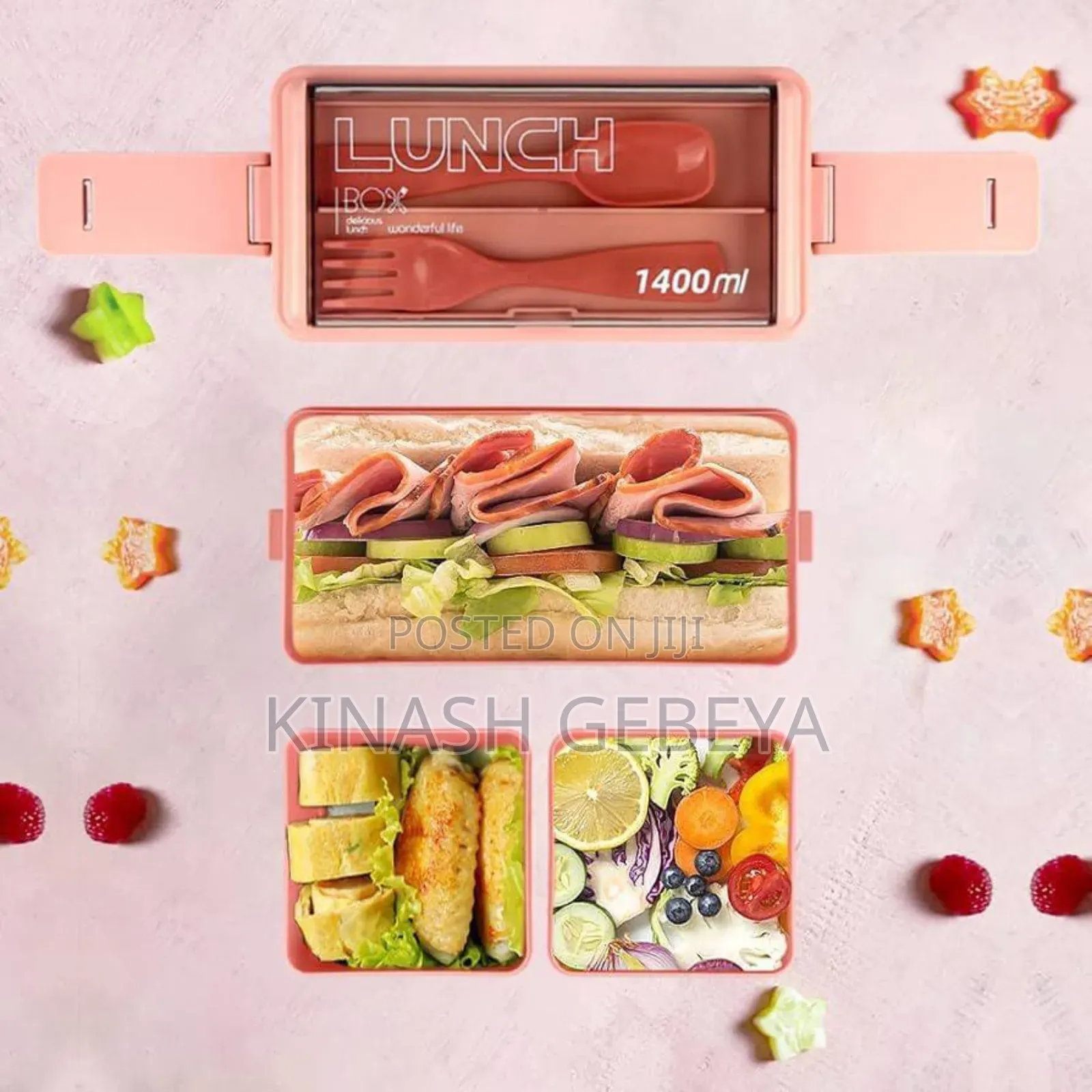1400ml Top Quality Lunch Box