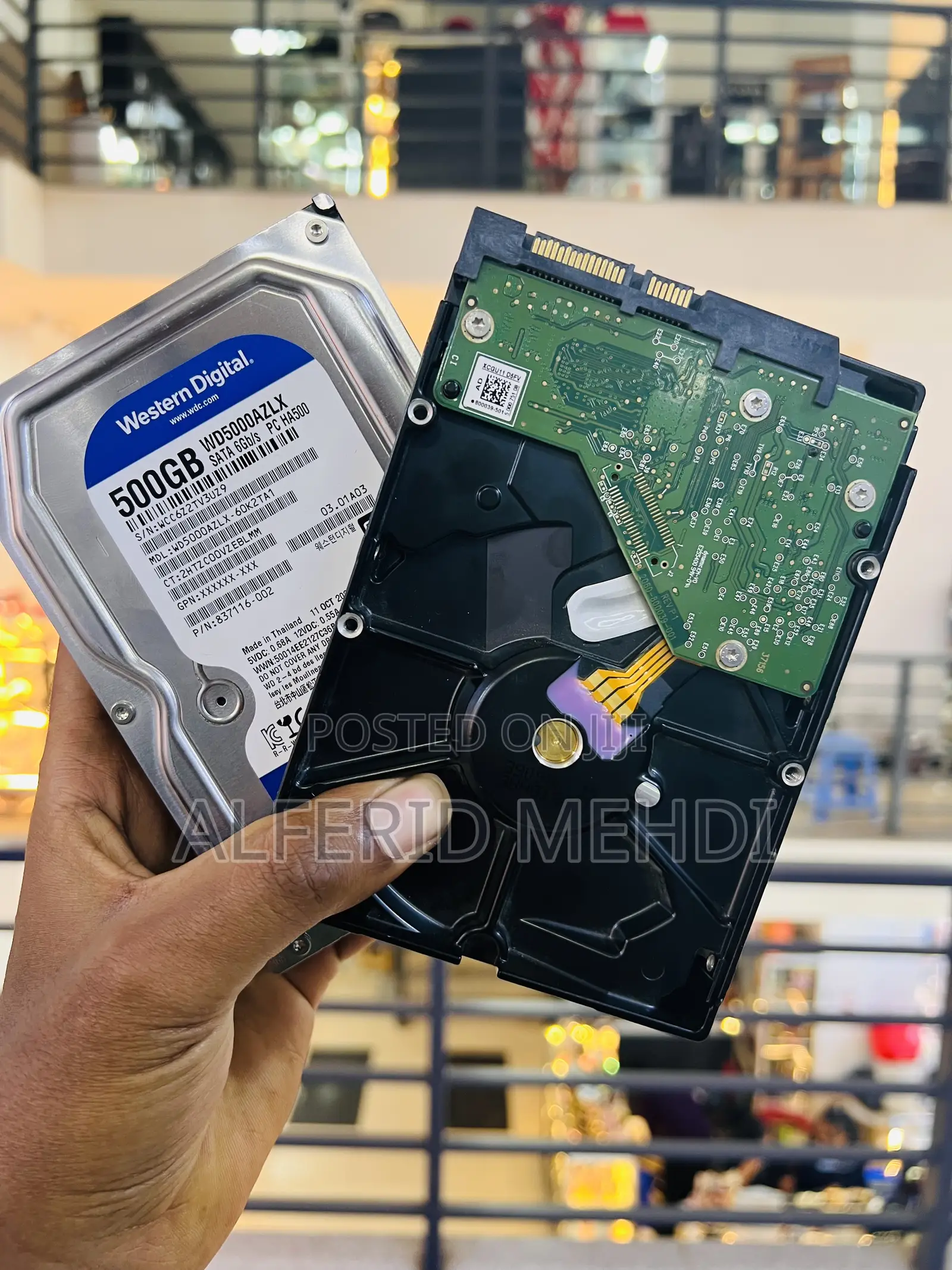 Wd 500gb Hard Disk