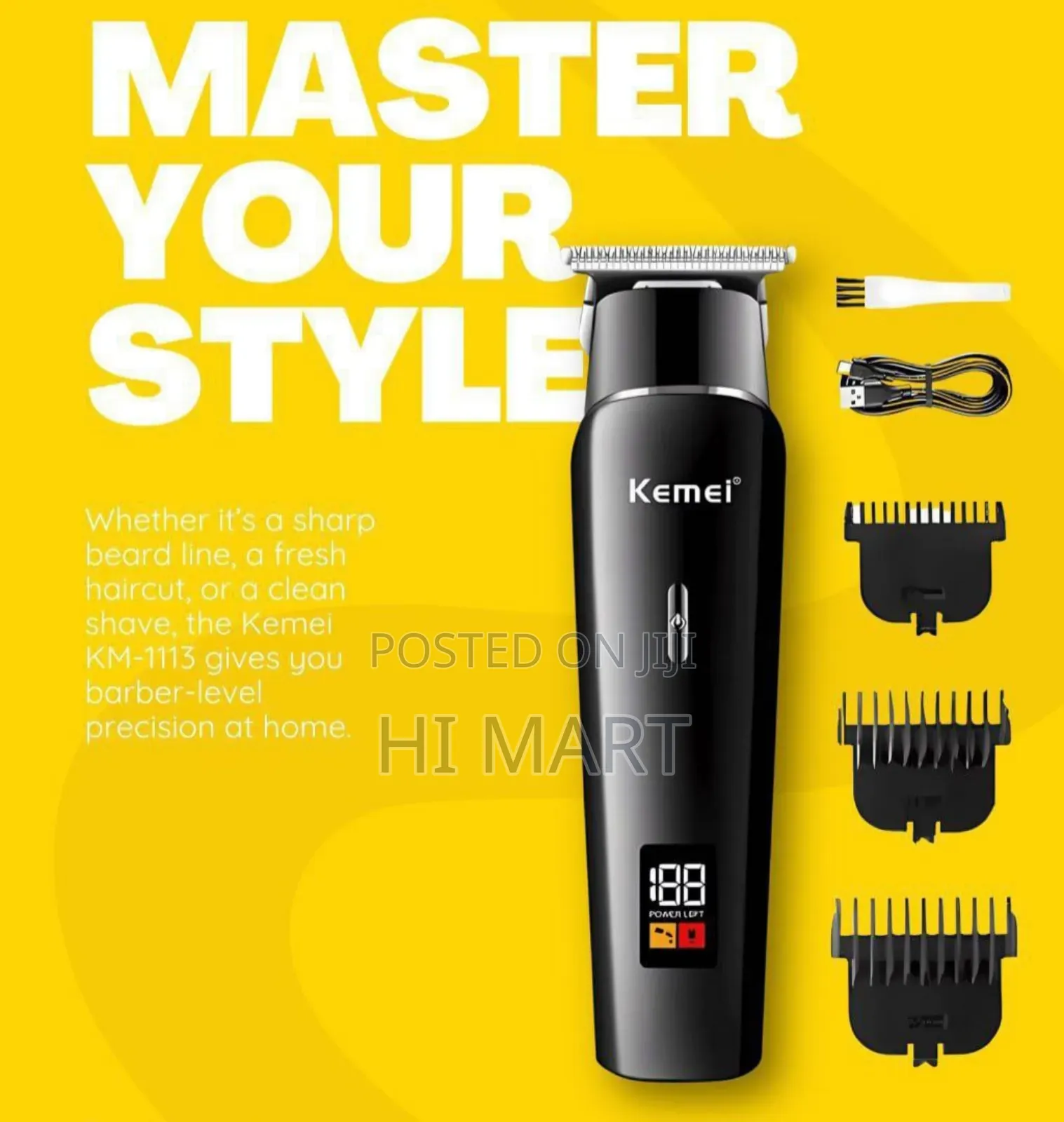 Kemei High Quality Hair Clipper and Beard Trimmer
